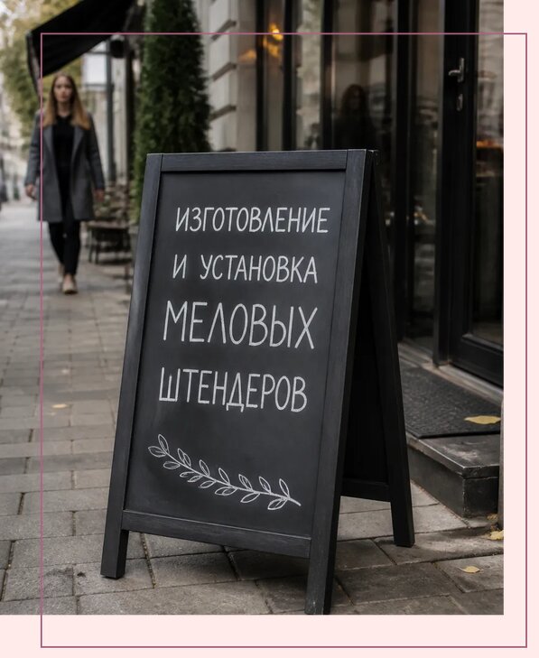 Меловые штендеры в Камне-на-Оби по цене от 6598 р. | Аванза-Кно